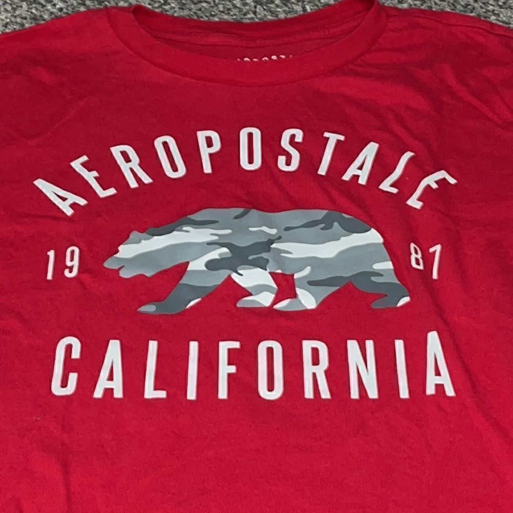 Aeropostale - Red -T-Shirt - M - Picture 2 of 4